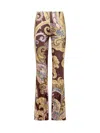 Etro Pant In Brown