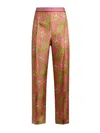 Etro Bootcut Pants In Green