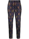 Etro Micor Floral Jacquard Trouser Pants