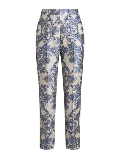 ETRO PANTALÓN CASUAL - AZUL OSCURO