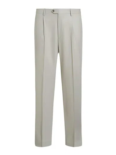 ETRO STRETCH JACQUARD TROUSERS