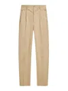 Etro Carrot Leg Trousers W Zipped Pockets In Orange