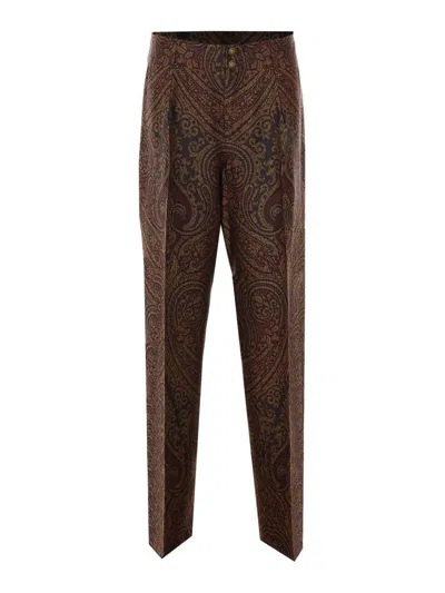 Etro Pantalón Casual - Marrón In Brown