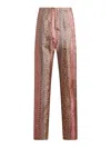 Etro , Silk Pyjama-style Trousers, Man, Pink, Size M In Nude & Neutrals