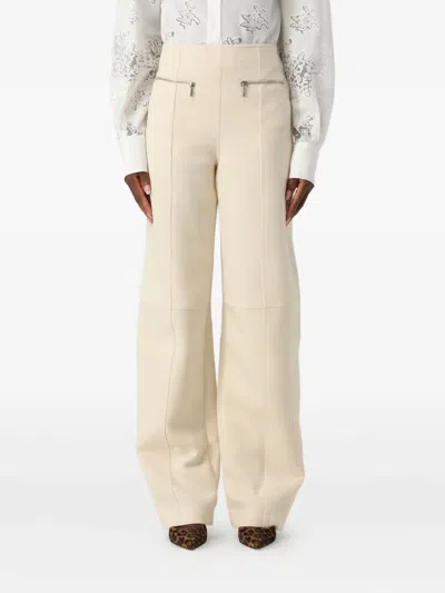ETRO ZIP-POCKETS HIGH-WAISTED TROUSERS