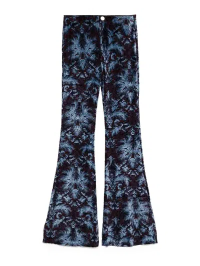 Etro Pantalone Paisley In Multi