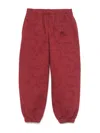 Etro Paisley-print Tracksuit Bottom In Bordeaux
