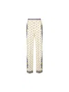 Etro Amebas Print Natural Pants For Women