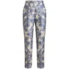 Etro Blue Neutral Pants In Blue