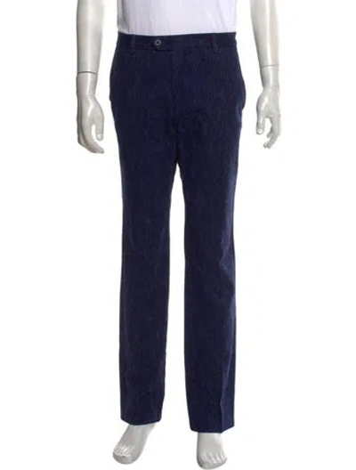 Pre-owned Etro Pants In Blue