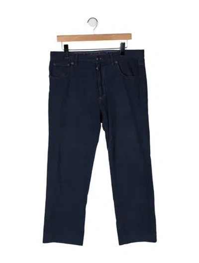 Pre-owned Etro Pants In Blue