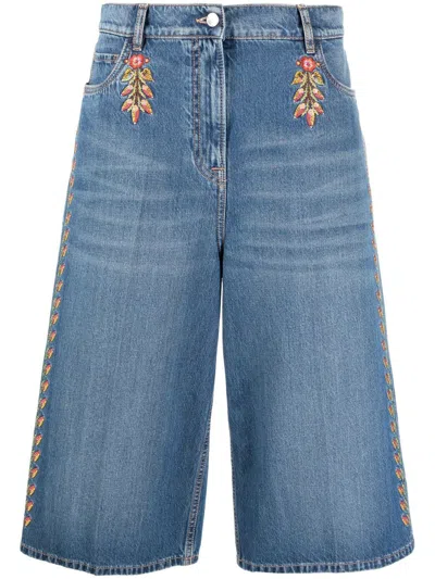 Etro Pants In Blue