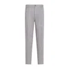 Etro Men's Lightweight Linen Jogger Pants In Brown