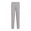Etro Men's Lightweight Linen Jogger Pants In Brown