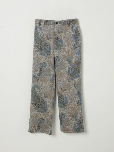 Etro Pants  Kids Color Avion In Gray