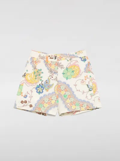 Etro Babies' Pants  Kids Color Multicolor In White