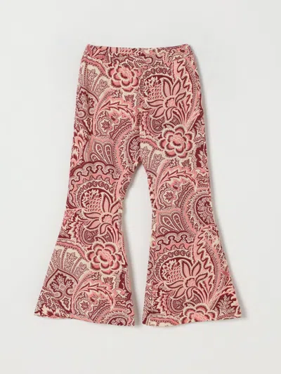 Etro Pants  Kids Color Red In Pink
