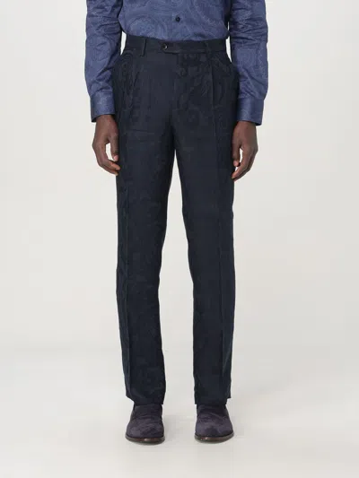 Etro Pants  Men Color Blue