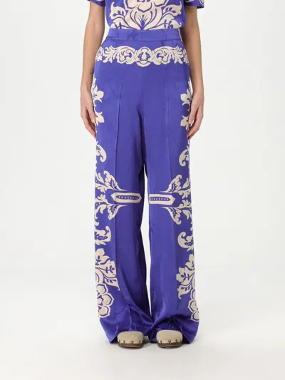 ETRO PANTS ETRO WOMAN COLOR BLUE,423863009