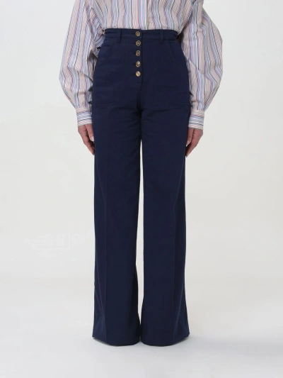 Etro Pants  Woman Color Blue
