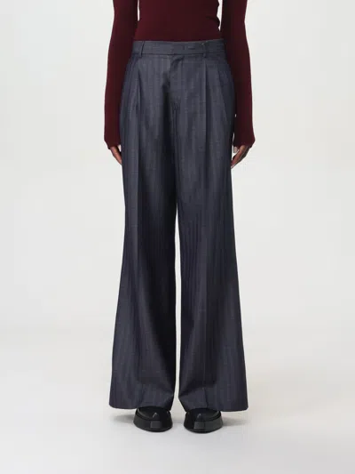 ETRO PANTS ETRO WOMAN COLOR BLUE,F82162009