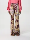 Etro Flare Pant In Brown
