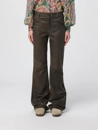 ETRO PANTS ETRO WOMAN COLOR MILITARY,H72744055