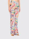 Etro Paisley-printed Flared Pants In Multicolor