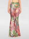 Etro Floral Print High Waist Flared Trousers