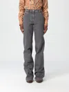 Etro Pants  Woman Color Multicolor In Gray