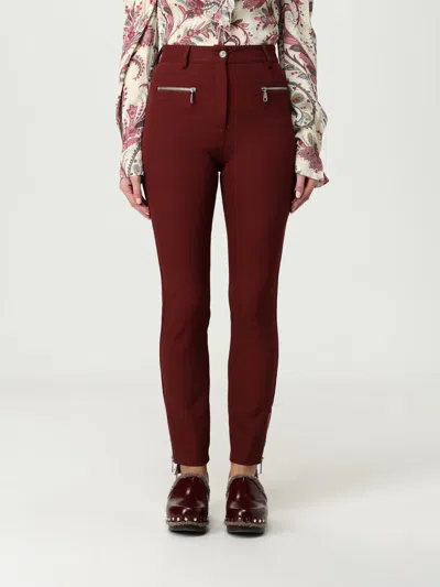 ETRO PANTS ETRO WOMAN COLOR RED,H33822014