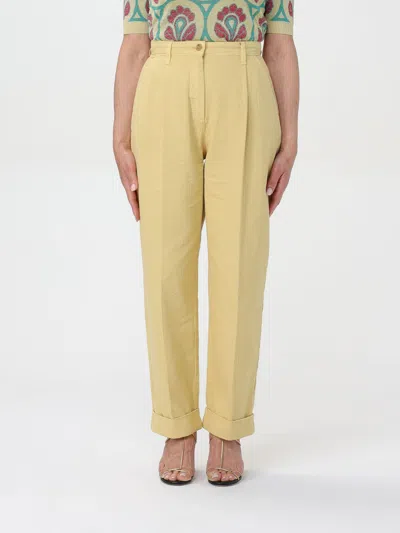 Etro Pants  Woman Color Yellow