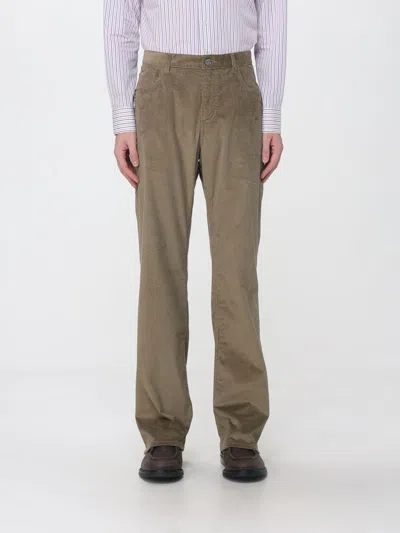 Etro Pants Men Color Brown In Green