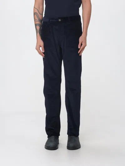 Etro Pants Men Color Navy In Blue