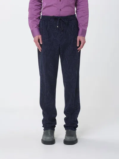 Etro Pants  Men Color Blue