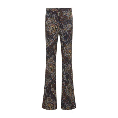 Etro Pants In Multicolour