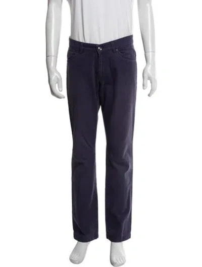 Pre-owned Etro Pants In Purple