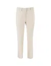 Etro Cropped Tailored Trousers In Beige