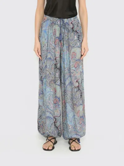 Etro Pants Woman  In Multi