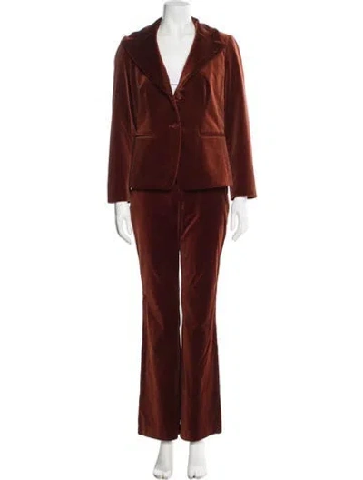 Pre-owned Etro Pantsuit In Brown
