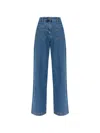 Etro Patch-pockets Jeans In Blue