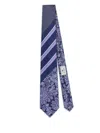 Etro Jacquard Tie In ブルー