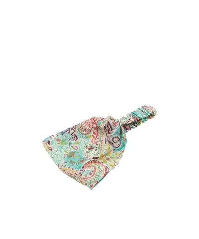 Etro Pattern Hair Band In Multicolor