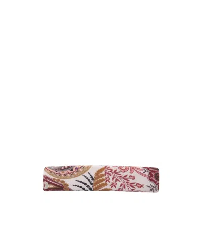 Etro Pattern Hairpin In Pink