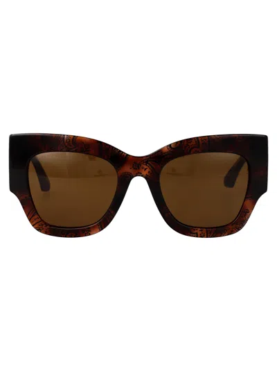 Etro Squared Sunglasses  0076/s H7 P In Brown