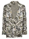 ETRO ETRO PATTERN JACQUARD BUTTONED KNITTED CARDIGAN