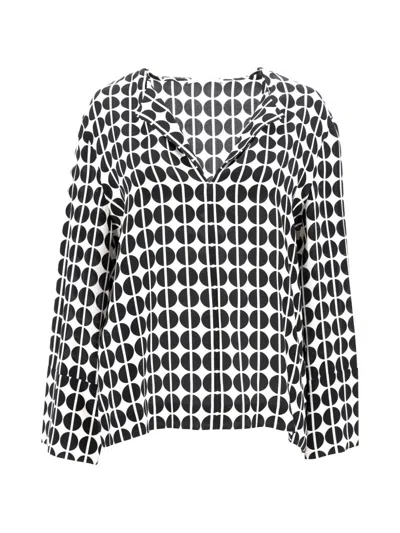 Pre-owned Etro Pattern Long-sleeve Top In White