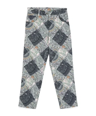 ETRO ETRO KIDS PATTERNED FABRIC TROUSERS
