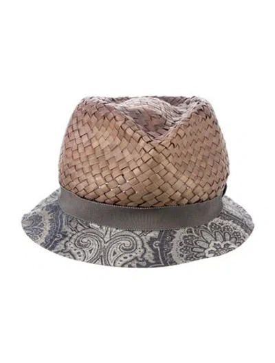Pre-owned Etro Pattern Print Bucket Hat