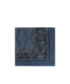 Etro Pattern Scarf In Blue